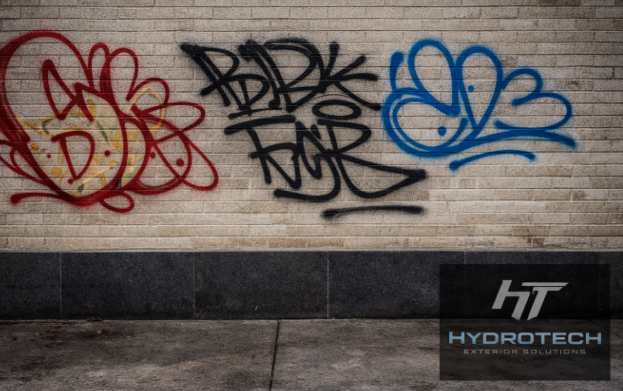 Graffiti Removal 2 Graffiti Removal HydroTech Houston TX